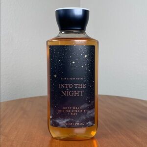 BATH & BODY WORKS Into The Night SHOWER GEL BODY WASH 10 FL OZ NEW